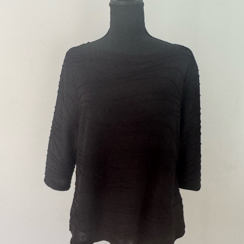 Vetements Black Textured Fabric